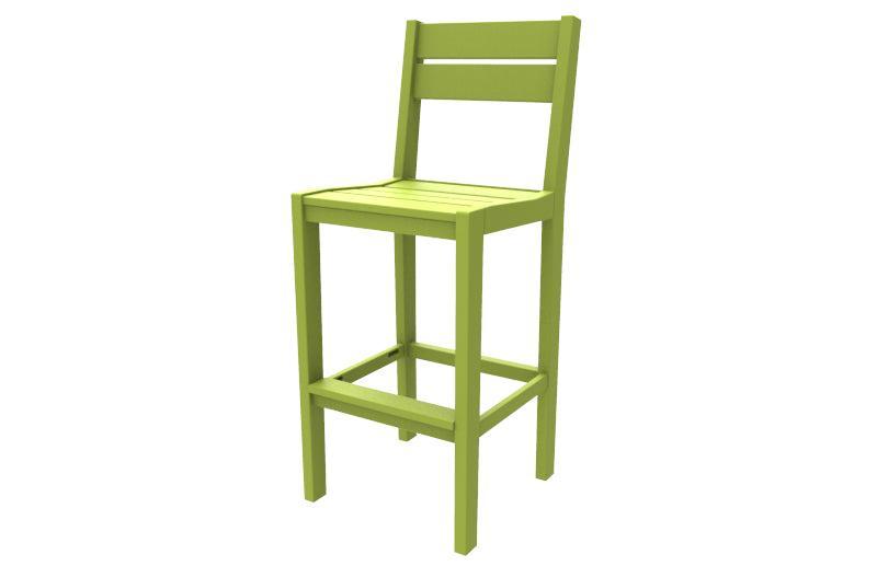 Seaside Casual Recycled Plastic Coastline Cafe Bar Chair (BAR HEIGHT) - LEAD TIME TO SHIP 2 TO 4 WEEKS