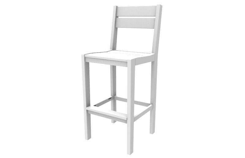 Seaside Casual Recycled Plastic Coastline Cafe Bar Chair (BAR HEIGHT) - LEAD TIME TO SHIP 2 TO 4 WEEKS