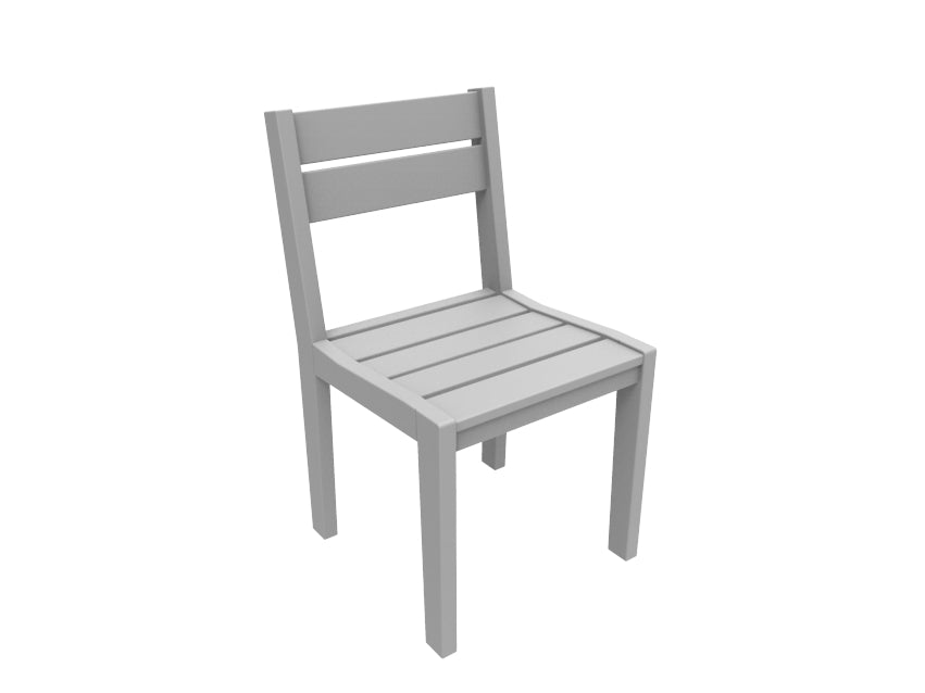 Seaside Casual Recycled Plastic Coastline Café Dining Chair - LEAD TIME TO SHIP 2 TO 4 WEEKS