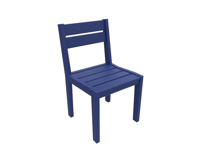Seaside Casual Recycled Plastic Coastline Café Dining Chair - LEAD TIME TO SHIP 2 TO 4 WEEKS