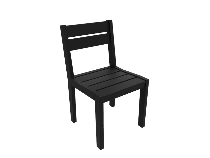 Seaside Casual Recycled Plastic Coastline Café Dining Chair - LEAD TIME TO SHIP 2 TO 4 WEEKS