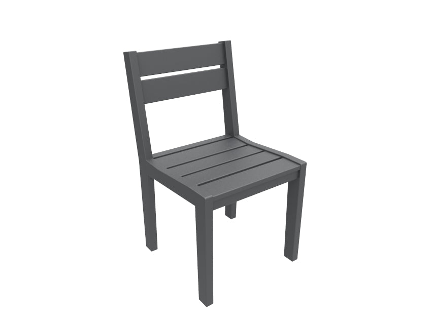 Seaside Casual Recycled Plastic Coastline Café Dining Chair - LEAD TIME TO SHIP 2 TO 4 WEEKS