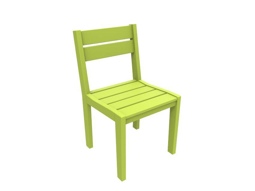 Seaside Casual Recycled Plastic Coastline Café Dining Chair - LEAD TIME TO SHIP 2 TO 4 WEEKS