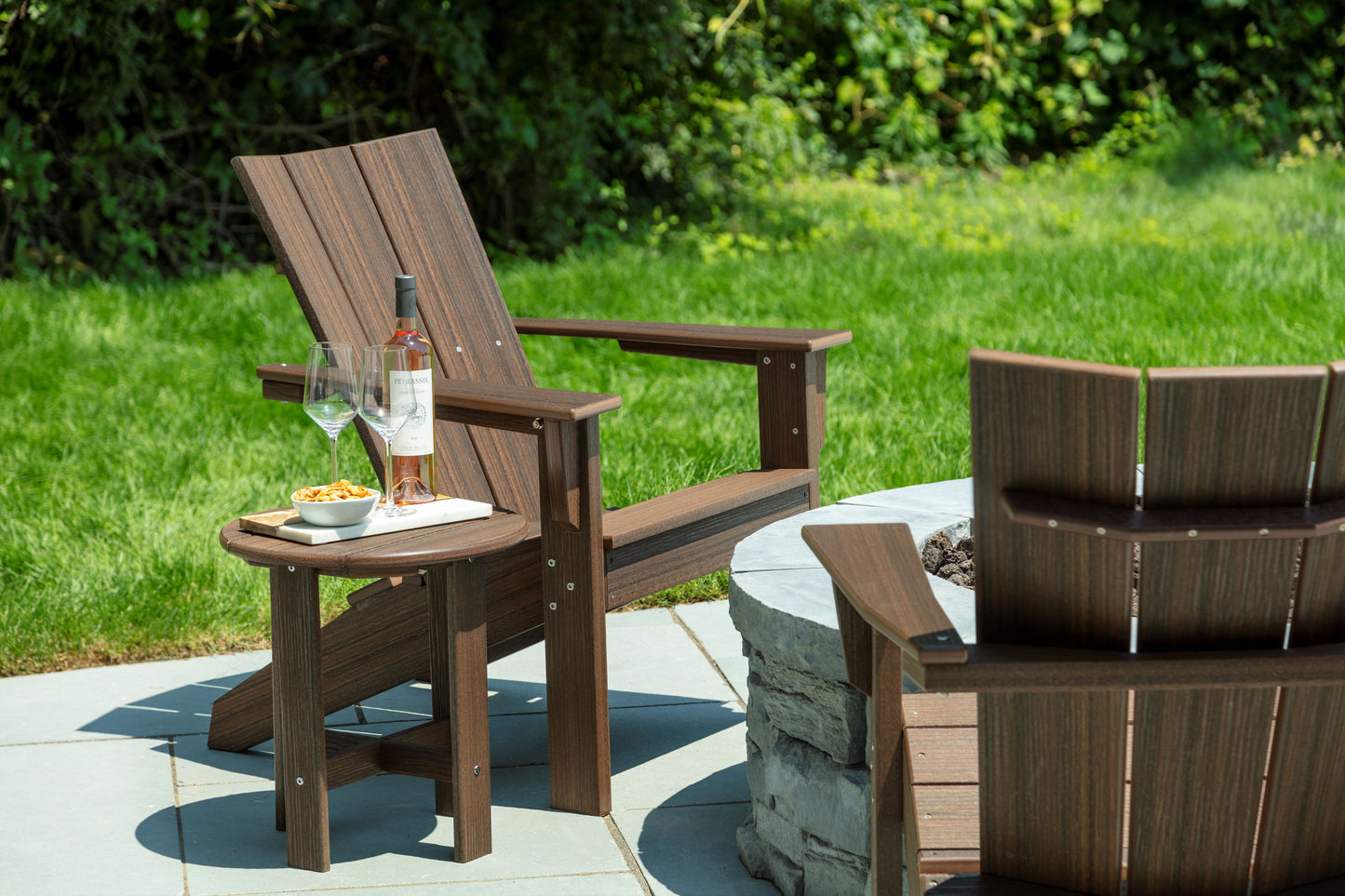 Seaside Casual Recycled Plastic Coastline Monterey Adirondack Chair - LEAD TIME TO SHIP 2 TO 4 WEEKS