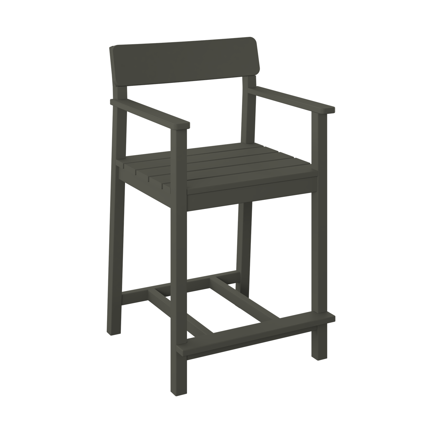 Polybird P95-C Club Dining Chair (COUNTER HEIGHT) - LEAD TIME TO SHIP 5 BUSINESS DAYS OR LESS