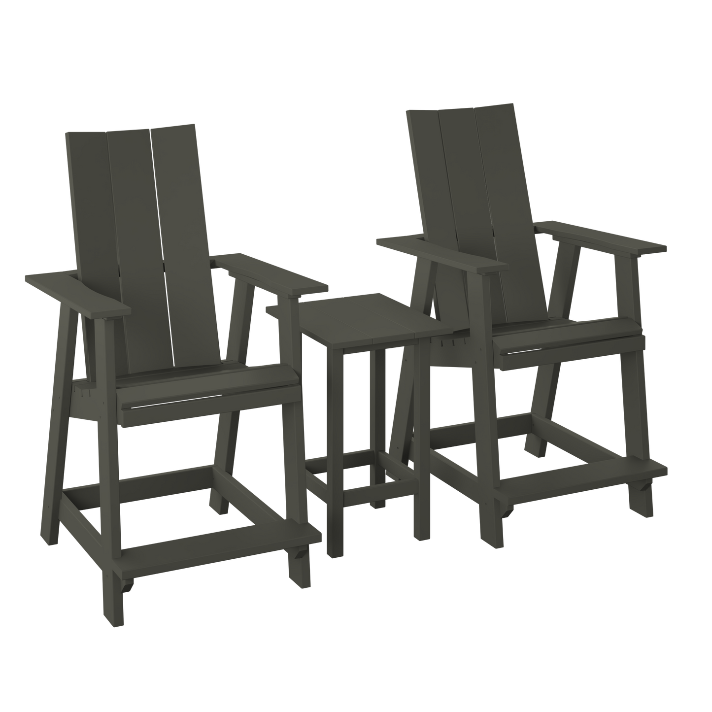 Polybird P67 Modern Balcony Set (COUNTER HEIGHT) - LEAD TIME TO SHIP 7 BUSINESS DAYS OR LESS