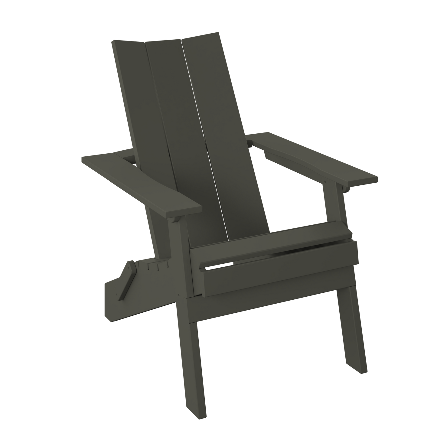 Polybird P61 Modern Folding Adirondack Chair - LEAD TIME TO SHIP 5 BUSINESS DAYS OR LESS