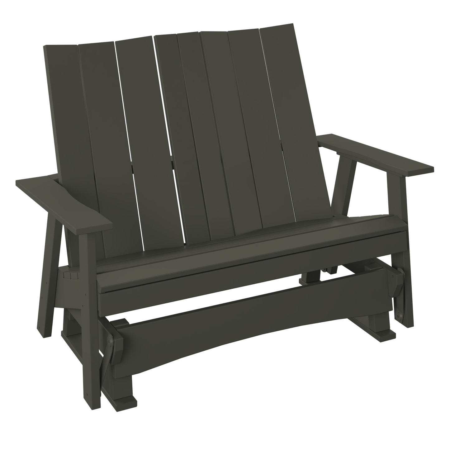 Polybird P63 Modern 4' Glider Bench - LEAD TIME TO SHIP 5 BUSINESS DAYS OR LESS