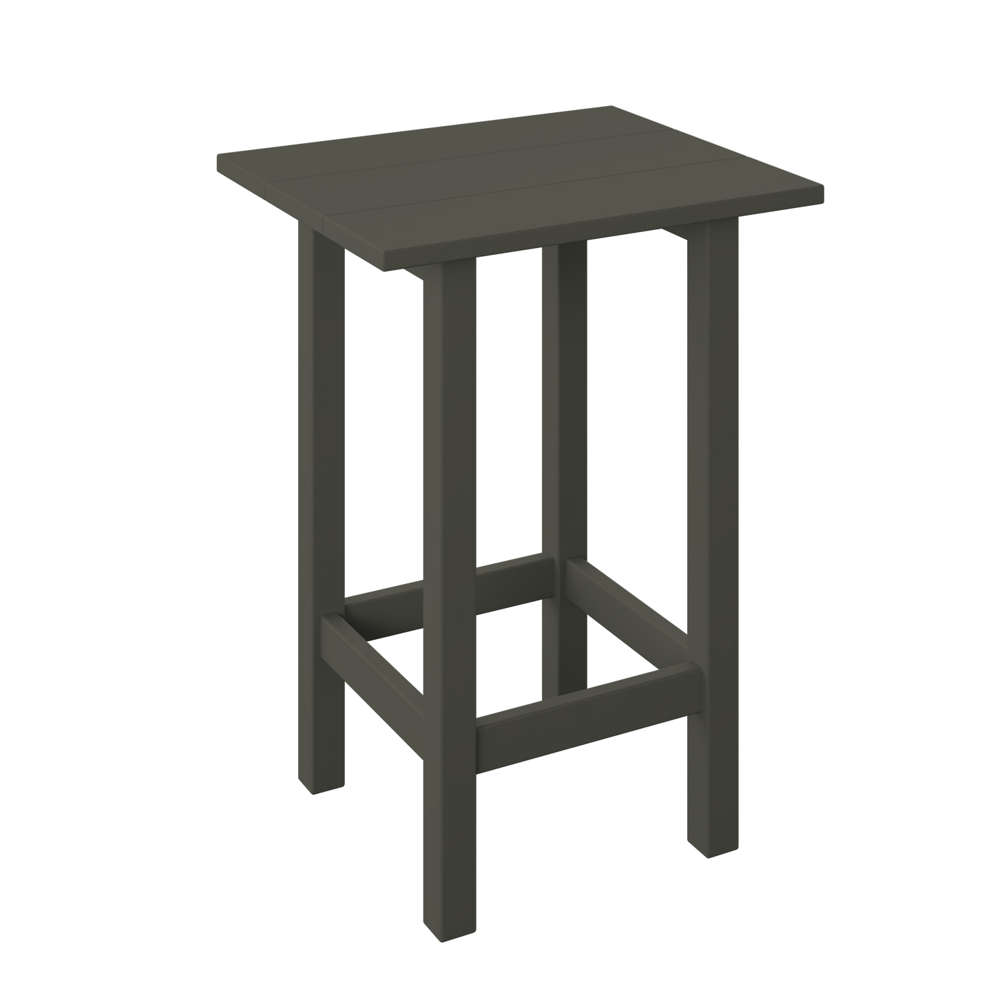 Polybird P65 Modern Balcony End Table (PAIRS WITH COUNTER HEIGHT CHAIRS) - LEAD TIME TO SHIP 7 BUSINESS DAYS OR LESS