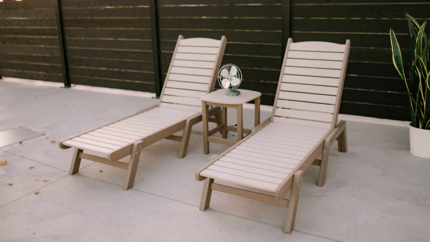 Polybird P70 Chaise Lounge - LEAD TIME TO SHIP 7 BUSINESS DAYS OR LESS