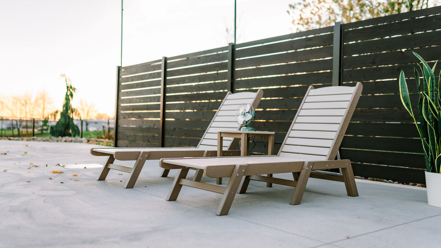 Polybird P70 Chaise Lounge - LEAD TIME TO SHIP 7 BUSINESS DAYS OR LESS