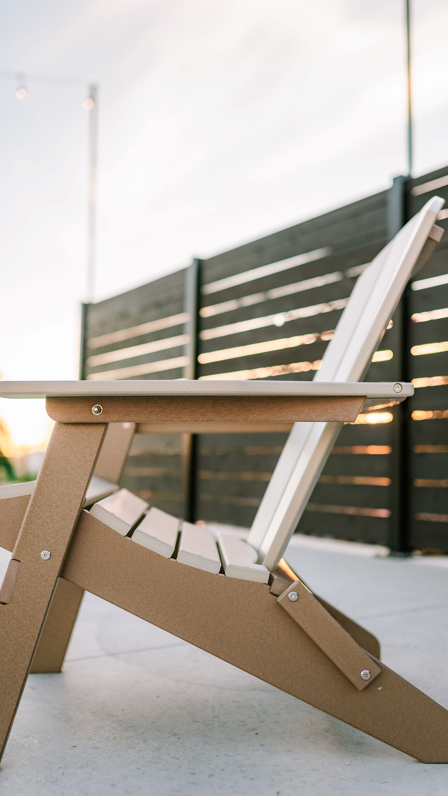 Polybird P3 Folding Adirondack - LEAD TIME TO SHIP 5 BUSINESS DAYS OR LESS