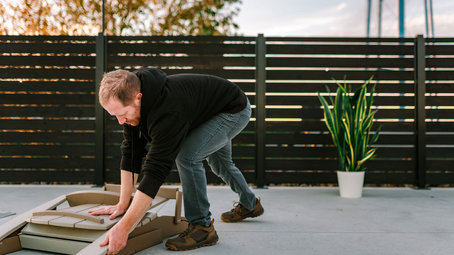 Polybird P3 Folding Adirondack - LEAD TIME TO SHIP 5 BUSINESS DAYS OR LESS