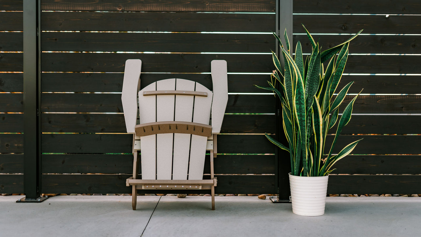 Polybird P3 Folding Adirondack - LEAD TIME TO SHIP 5 BUSINESS DAYS OR LESS