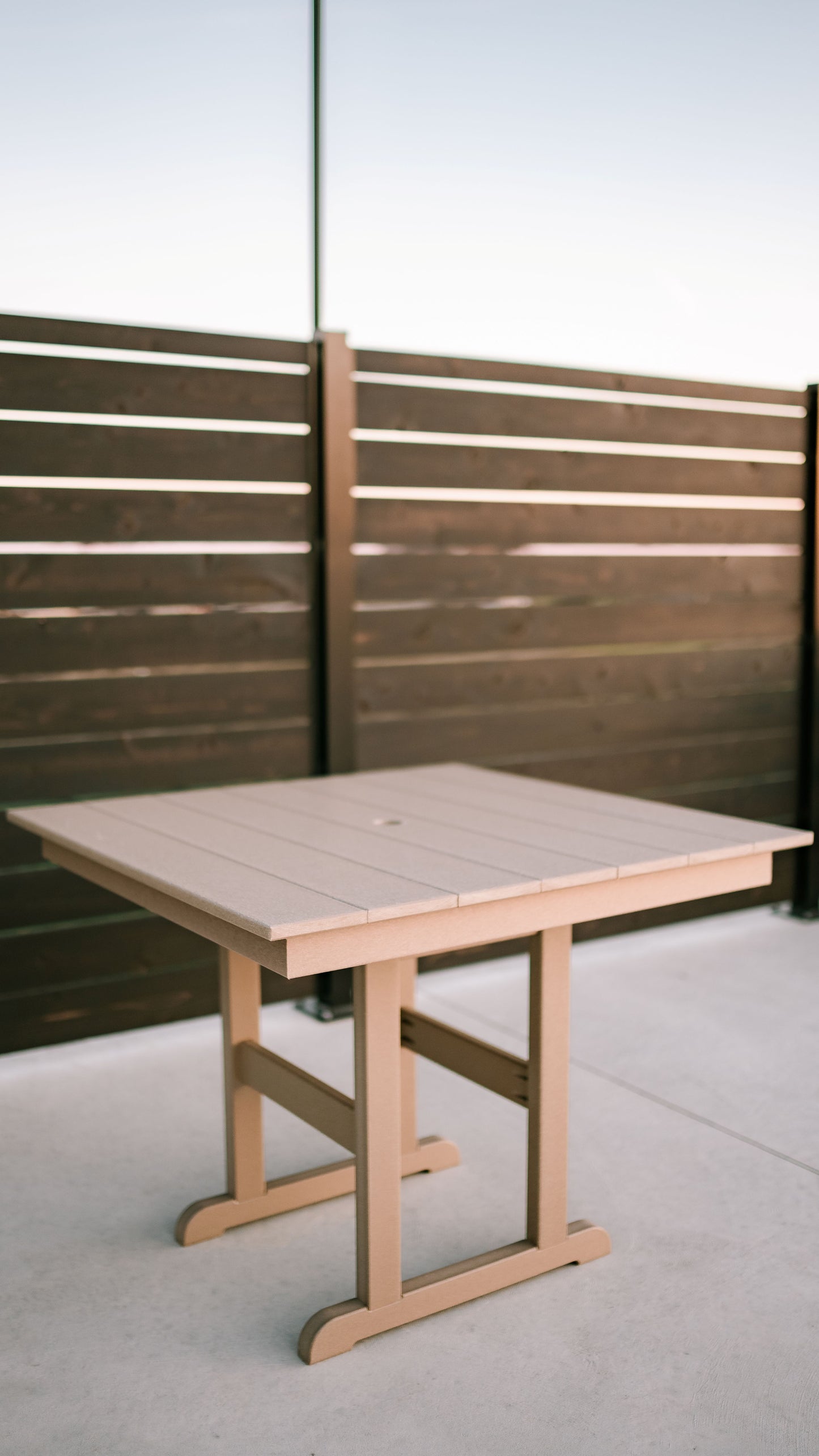 Polybird P16-R 38" Square Dining Table (DINING HEIGHT) - LEAD TIME TO SHIP 5 BUSINESS DAYS OR LESS