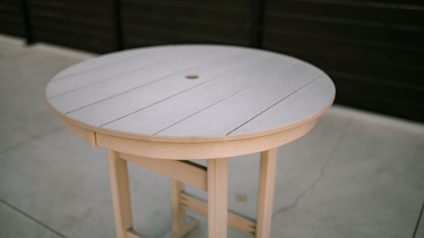 Polybird P17-C 33" Round Counter Table (COUNTER HEIGHT) - LEAD TIME TO SHIP 5 BUSINESS DAYS OR LESS