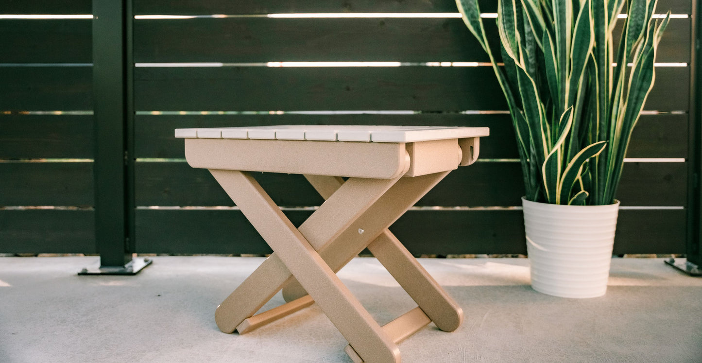 Polybird P46 Folding End Table - LEAD TIME TO SHIP 7 BUSINESS DAYS OR LESS