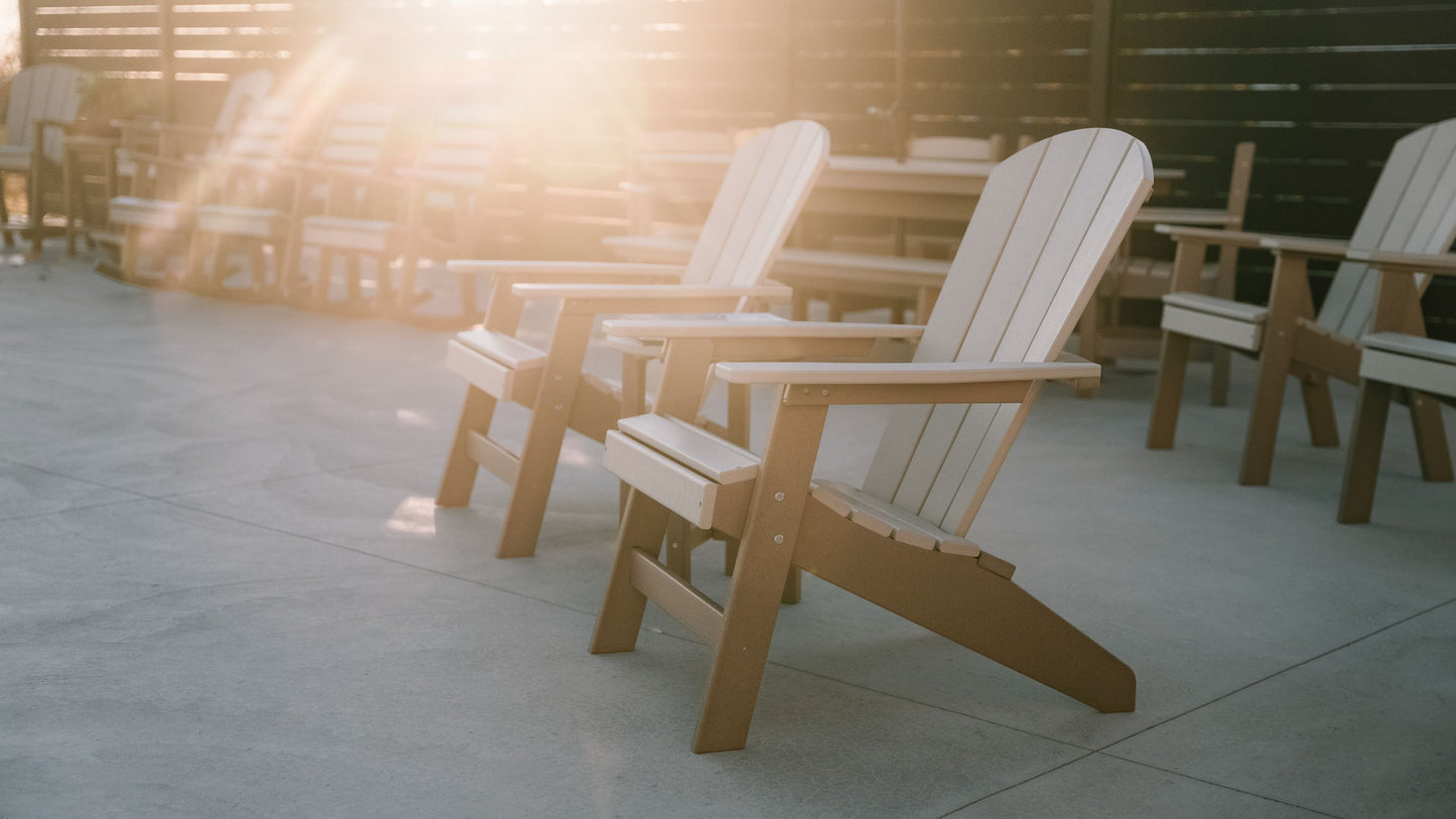 Polybird P1 Stationary Adirondack - LEAD TIME TO SHIP 5 BUSINESS DAYS OR LESS