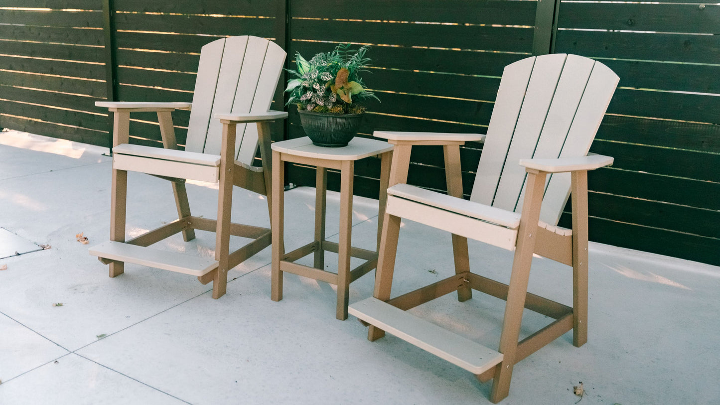 Polybird P5 Balcony Set (COUNTER HEIGHT) - LEAD TIME TO SHIP 7 BUSINESS DAYS OR LESS