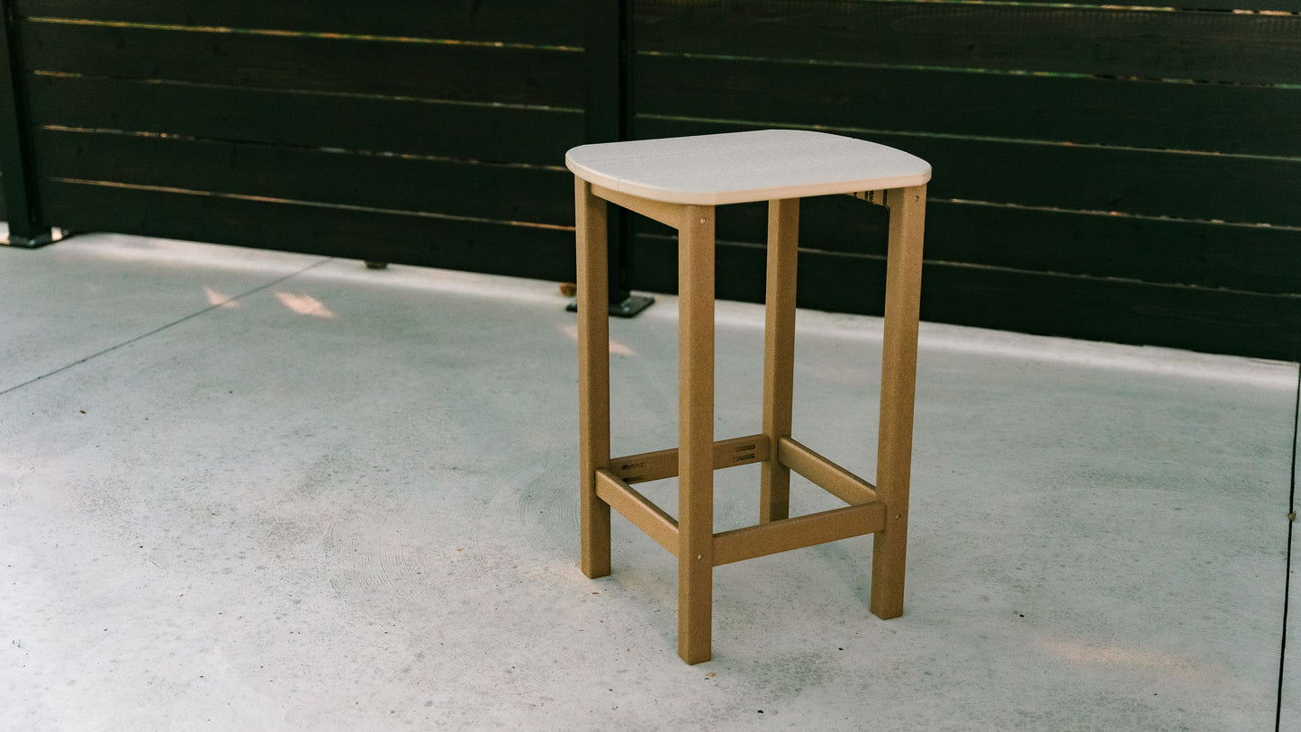 Polybird P50 Balcony End Table (PAIRS WITH COUNTER HEIGHT CHAIRS) - LEAD TIME TO SHIP 7 BUSINESS DAYS OR LESS