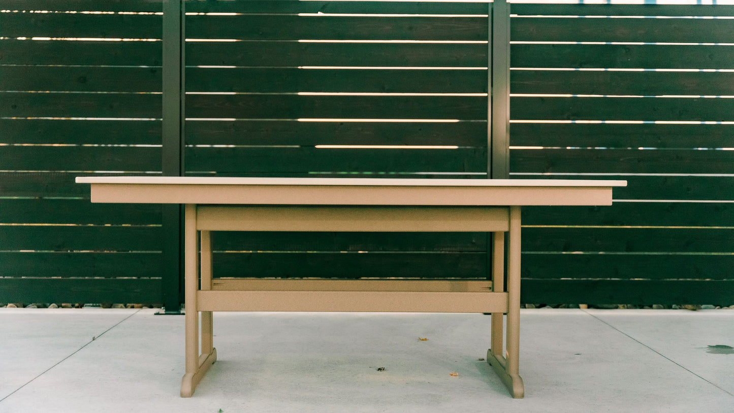 Polybird P19-R 38" X 64" Dining Table (DINING HEIGHT) - LEAD TIME TO SHIP 5 BUSINESS DAYS OR LESS