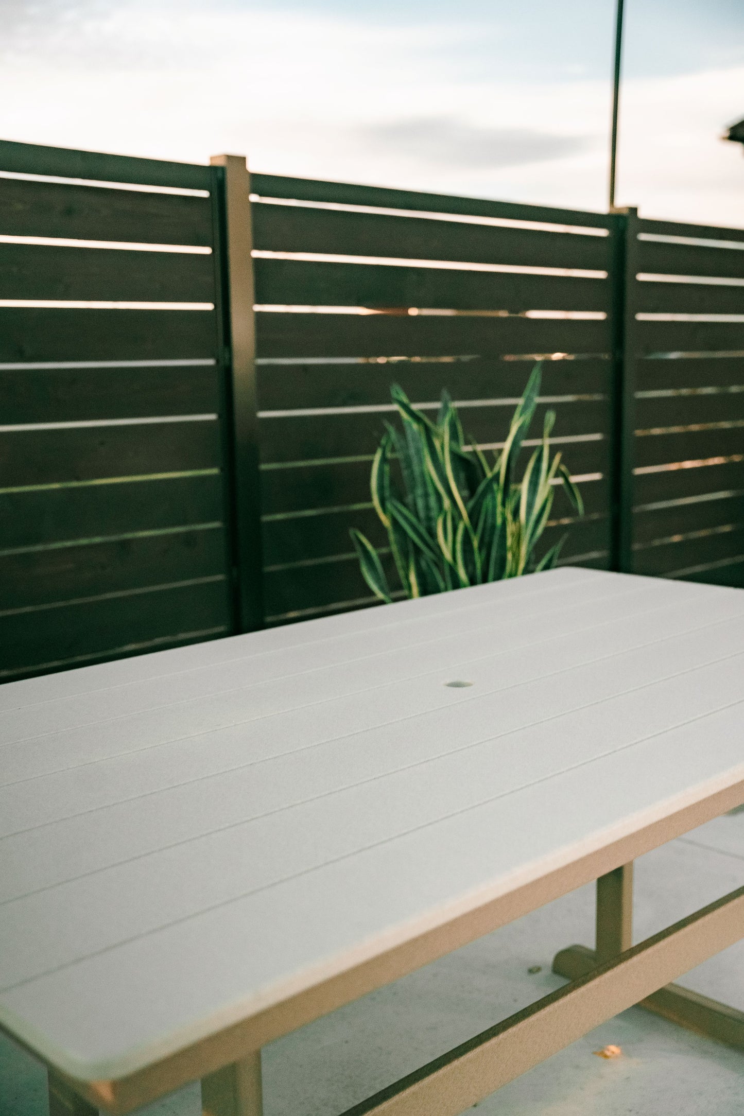 Polybird P19-R 38" X 64" Dining Table (DINING HEIGHT) - LEAD TIME TO SHIP 5 BUSINESS DAYS OR LESS