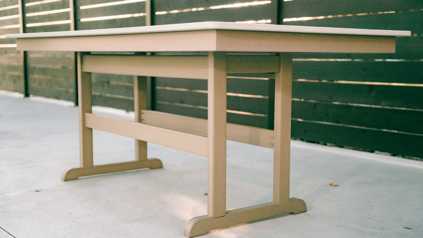 Polybird P19-R 38" X 64" Dining Table (DINING HEIGHT) - LEAD TIME TO SHIP 5 BUSINESS DAYS OR LESS