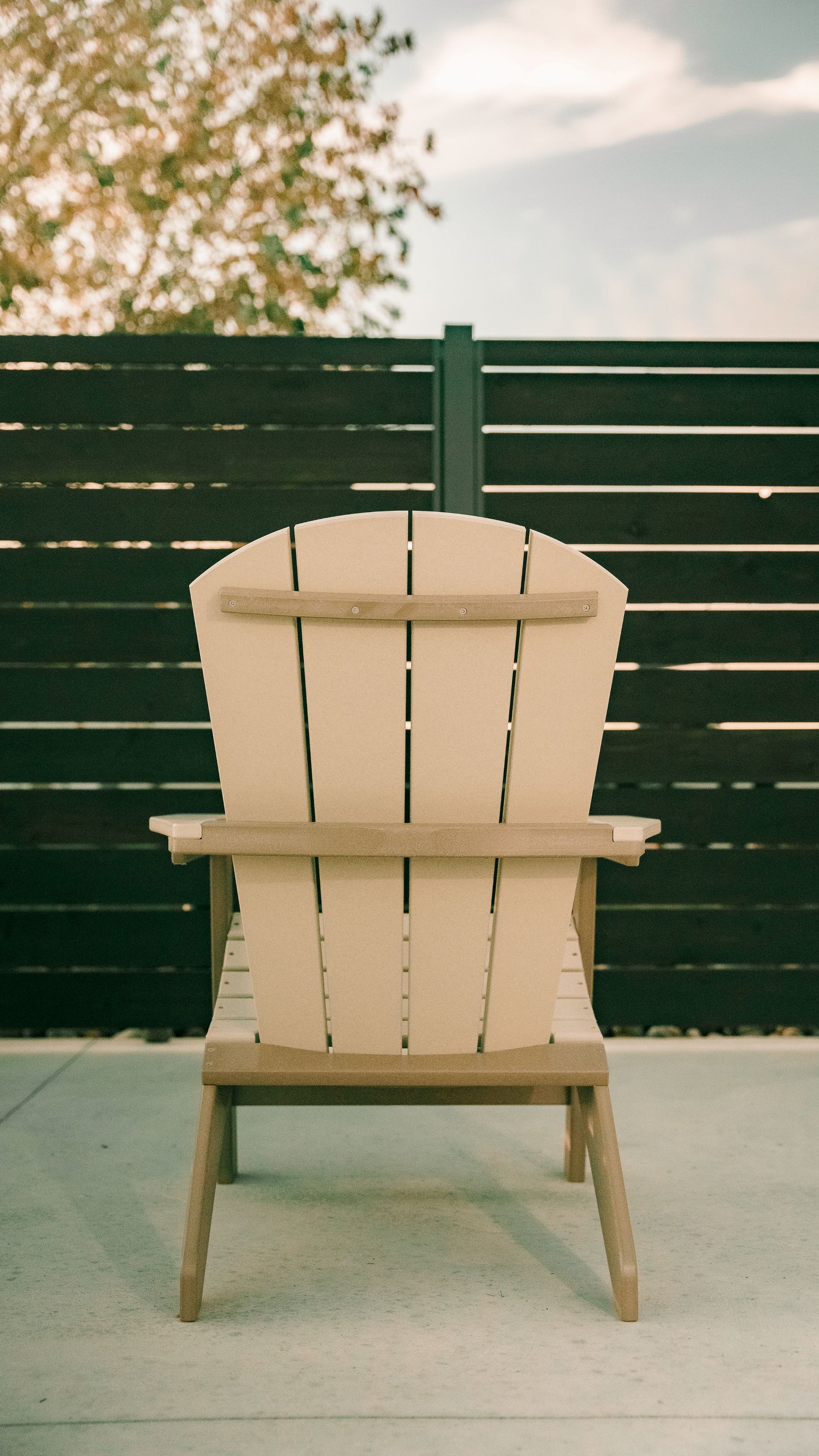 Polybird P1 Stationary Adirondack - LEAD TIME TO SHIP 5 BUSINESS DAYS OR LESS