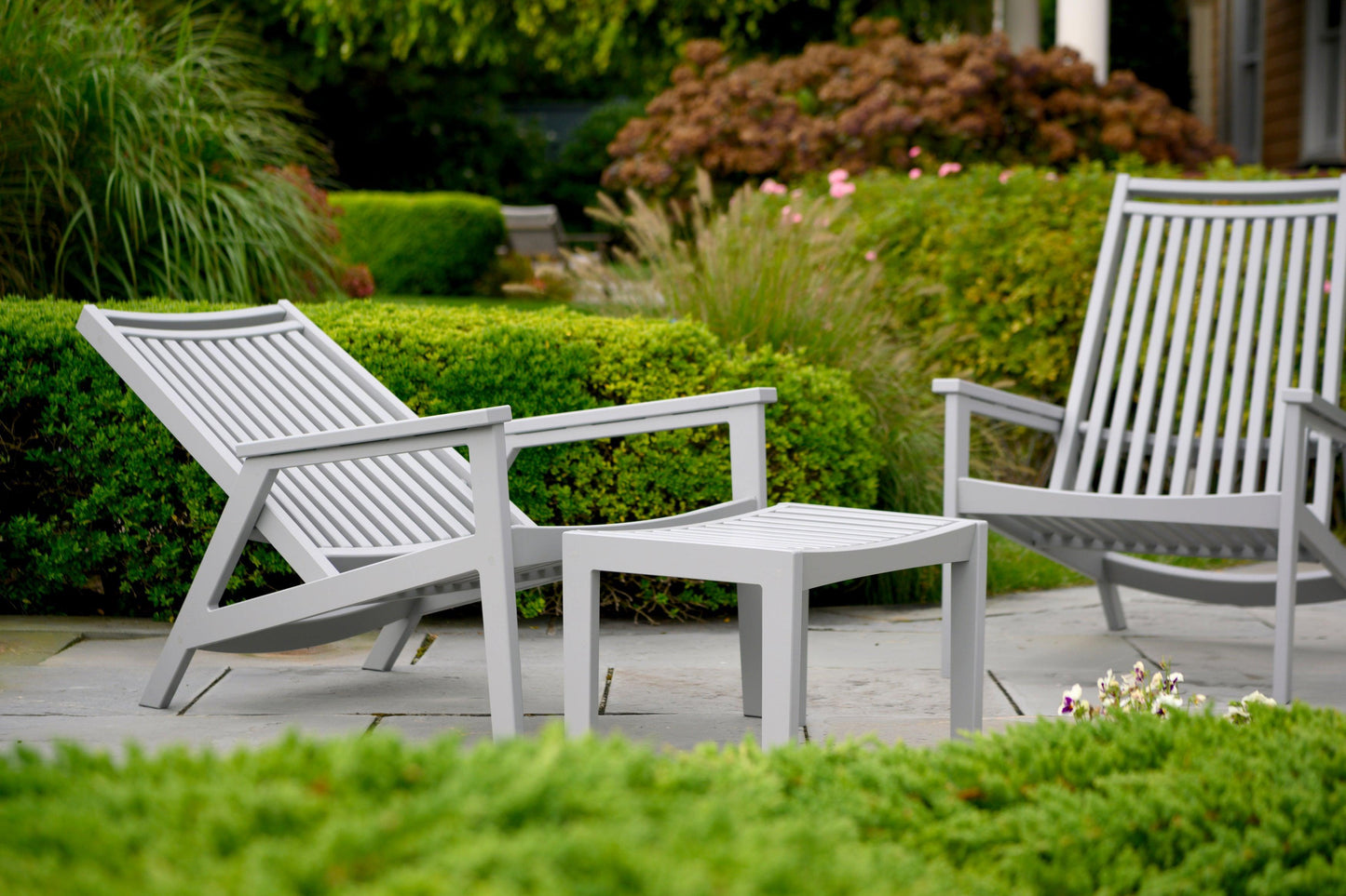 Seaside Casual Recycled Plastic Sur Reclining Lounge Chair - LEAD TIME TO SHIP 2 TO 4 WEEKS