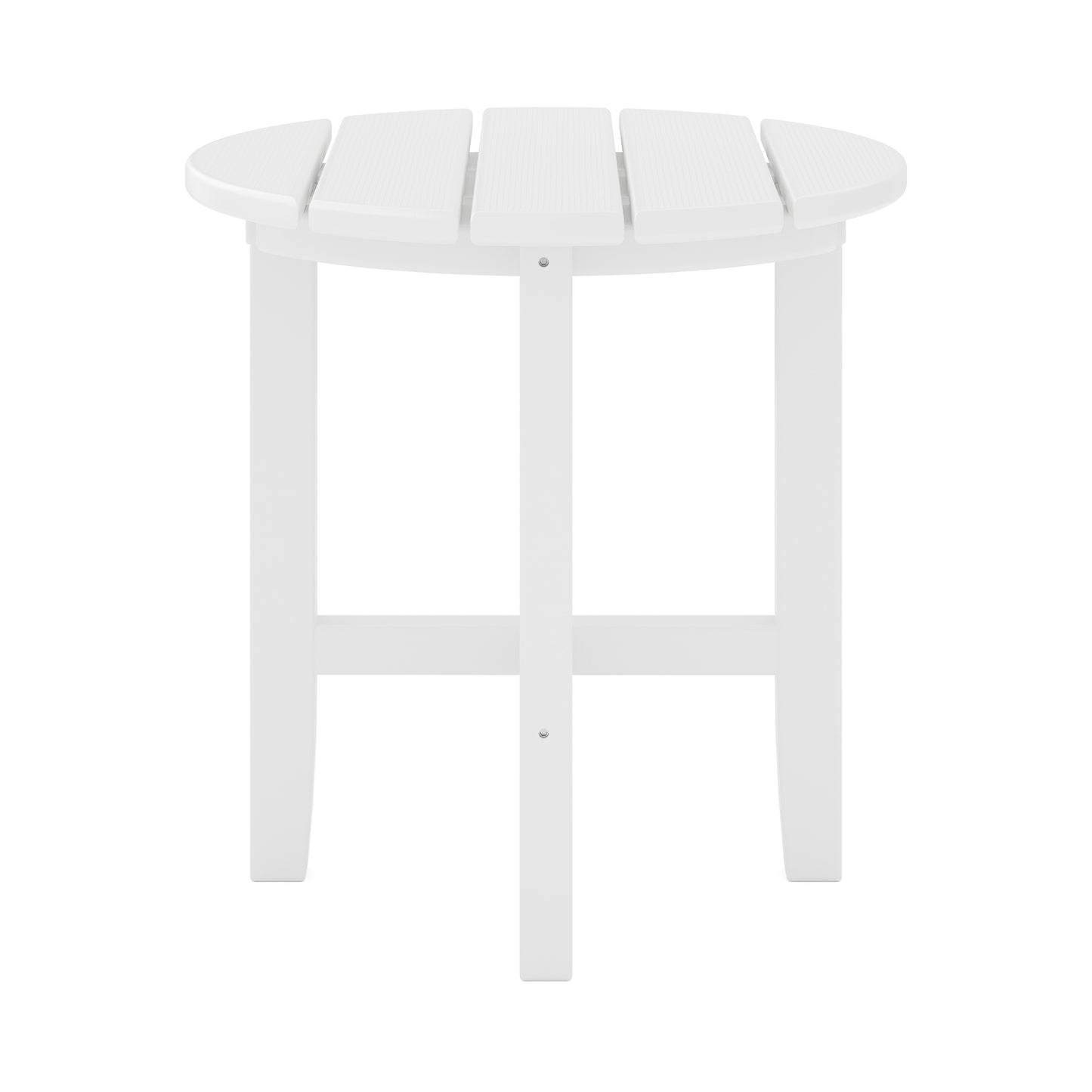 Sopoly 18" Recycled Plastic Classic Round Side Table - LEAD TIME TO SHIP 5 BUSINESS DAYS OR LESS