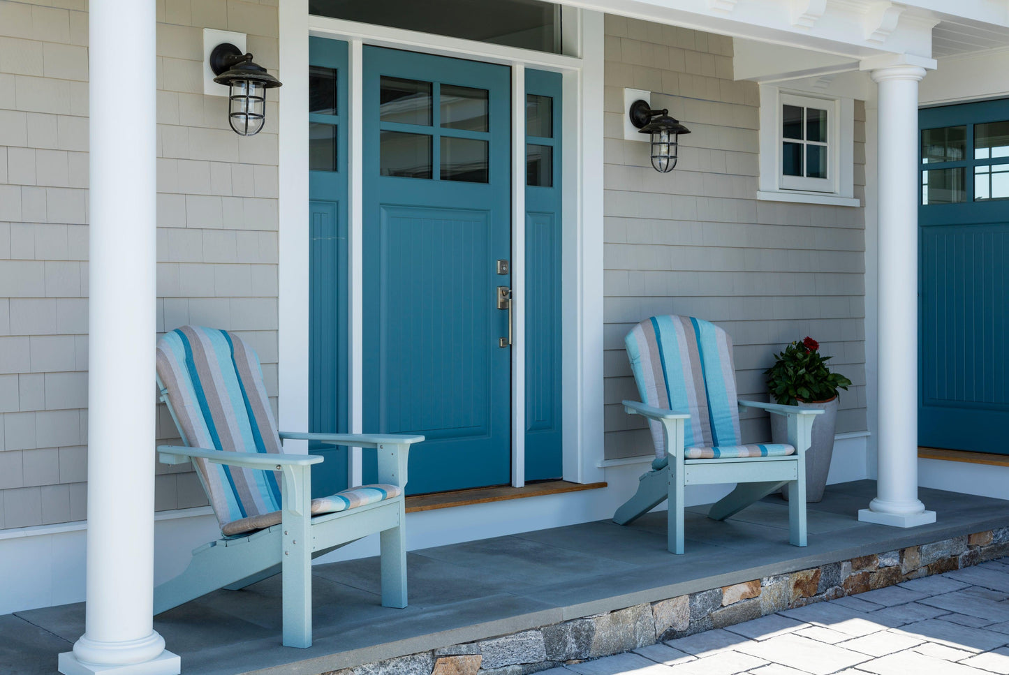 Seaside Casual Recycled Plastic Adirondack Shellback Chair - LEAD TIME TO SHIP 2 TO 4 WEEKS