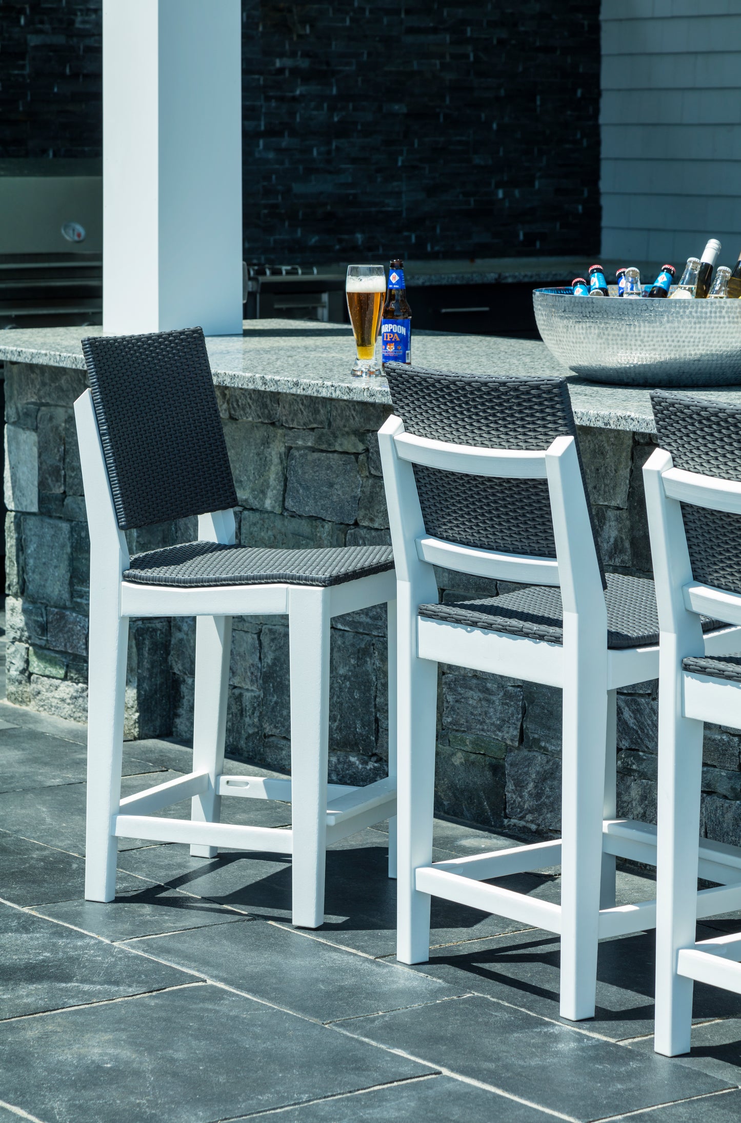 Seaside Casual Recycled Plastic MAD Balcony Side Chair (WOVEN) - LEAD TIME TO SHIP 2 TO 4 WEEKS Regular price
