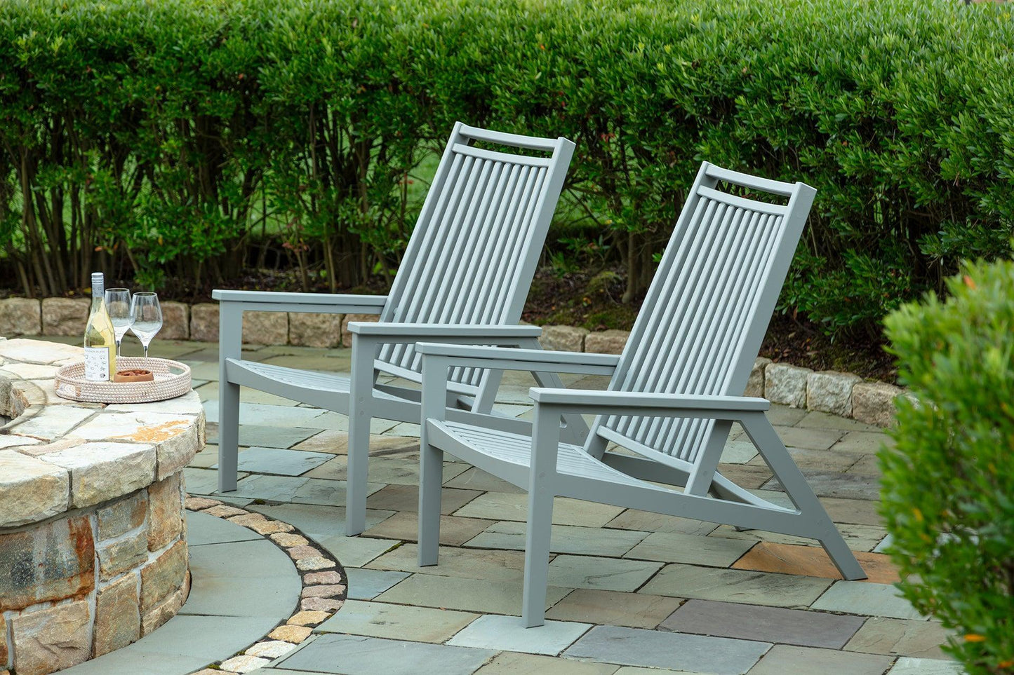 Seaside Casual Recycled Plastic Sur Reclining Lounge Chair - LEAD TIME TO SHIP 2 TO 4 WEEKS