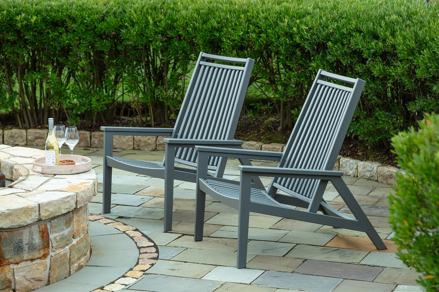 Seaside Casual Recycled Plastic Sur Reclining Lounge Chair - LEAD TIME TO SHIP 2 TO 4 WEEKS