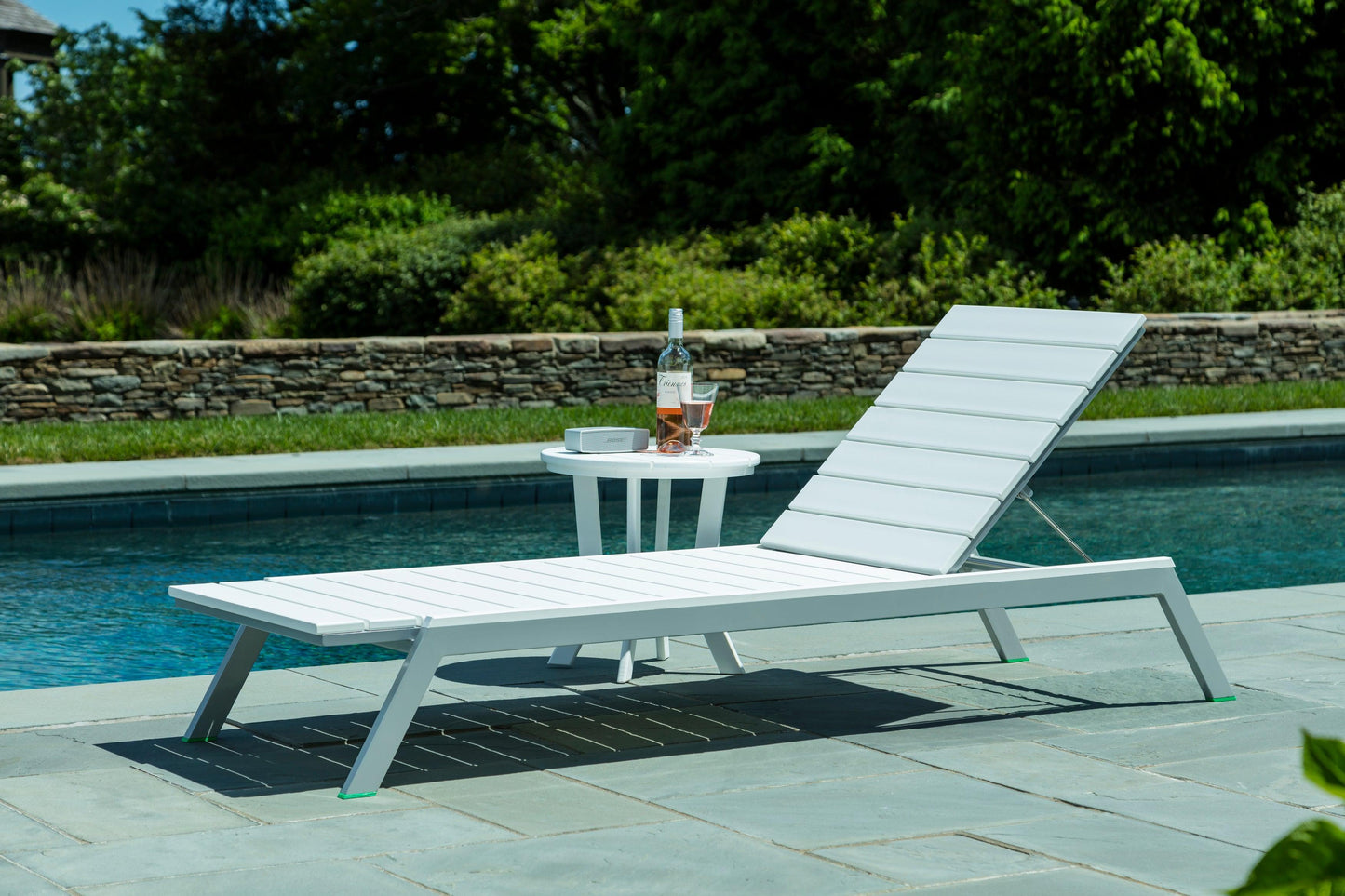 Seaside Casual Recycled Plastic MAD Chaise Slatted- LEAD TIME TO SHIP 2 TO 4 WEEKS