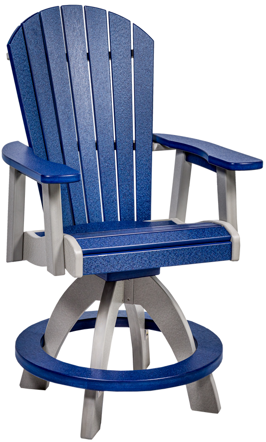 Beaver Dam Outdoor Empress Swivel Counter Chair (COUNTER HEIGHT) - LEAD TIME TO SHIP 6 WEEKS OR LESS
