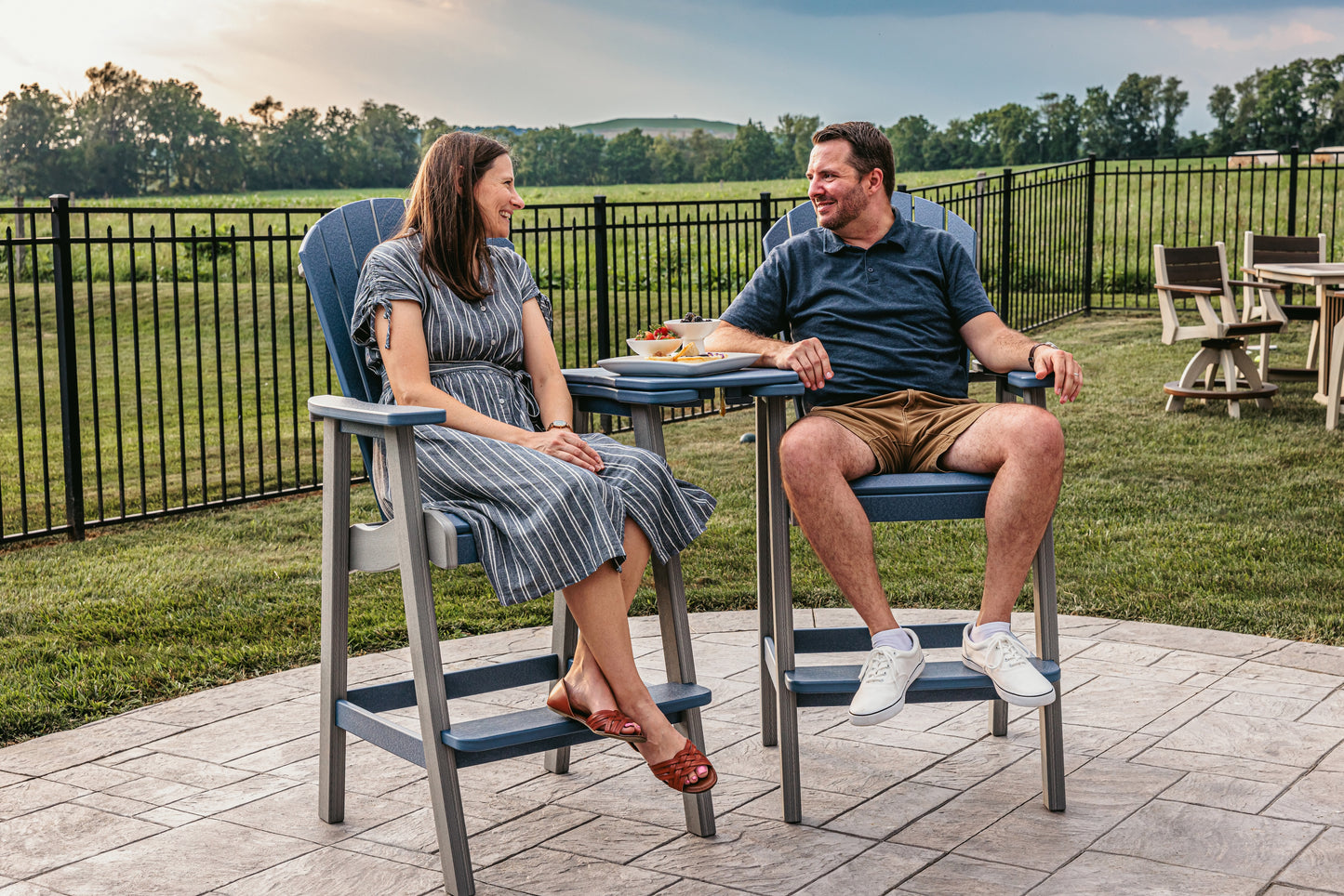 Beaver Dam Outdoor Supreme Bar Chair (BAR HEIGHT) - LEAD TIME TO SHIP 6 WEEKS OR LESS