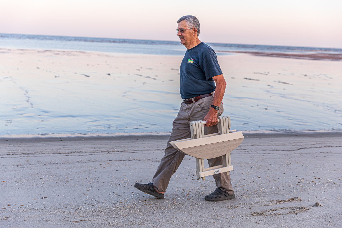 Beaver Dam Outdoor Surf-Aira Folding End Table - LEAD TIME TO SHIP 4 WEEKS OR LESS