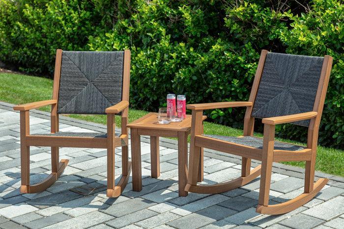 Seaside Casual Recycled Plastic Greenwich Rocker (WOVEN) - LEAD TIME TO SHIP 2 TO 4 WEEKS Regular price