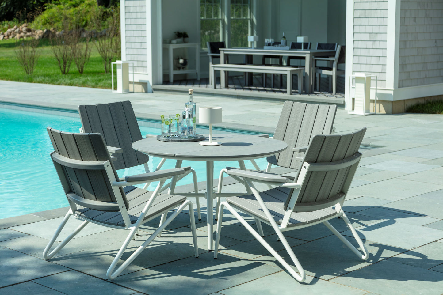 Seaside Casual Recycled Plastic HIP Club Chair - LEAD TIME TO SHIP 2 TO 4 WEEKS