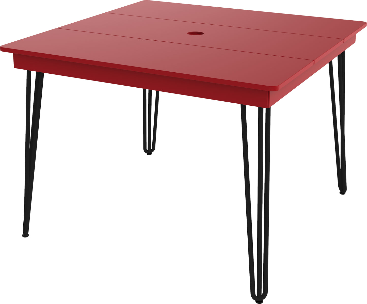 Seaside Casual Recycled Plastic HIP Square Dining Table - LEAD TIME TO SHIP 2 TO 4 WEEKS