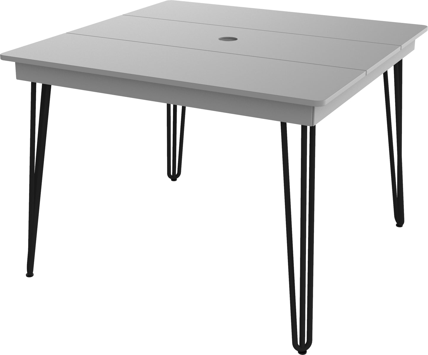 Seaside Casual Recycled Plastic HIP Square Dining Table - LEAD TIME TO SHIP 2 TO 4 WEEKS