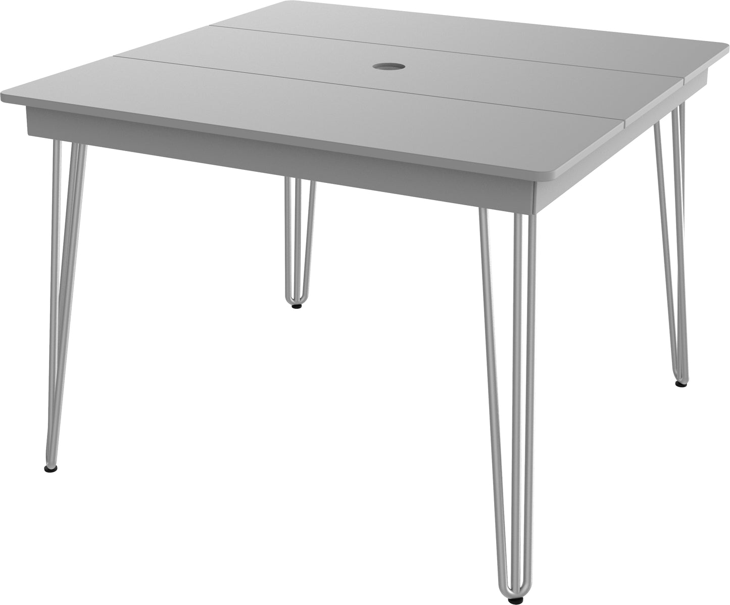 Seaside Casual Recycled Plastic HIP Square Dining Table - LEAD TIME TO SHIP 2 TO 4 WEEKS