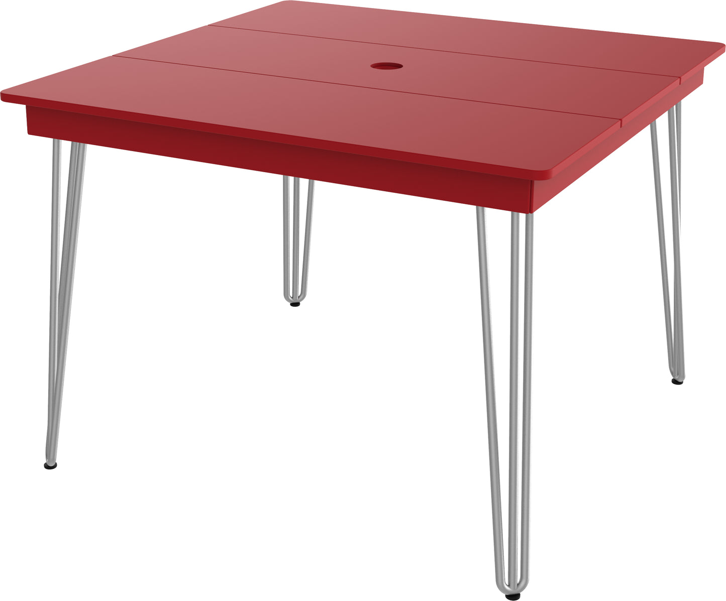 Seaside Casual Recycled Plastic HIP Square Dining Table - LEAD TIME TO SHIP 2 TO 4 WEEKS