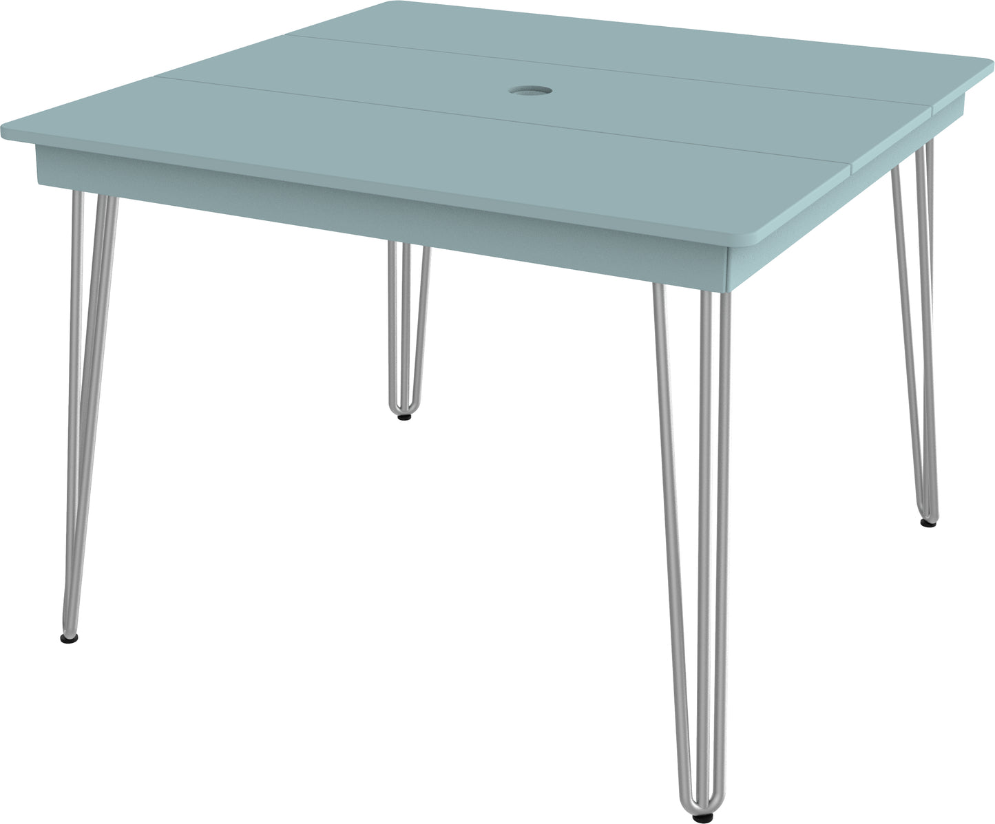 Seaside Casual Recycled Plastic HIP Square Dining Table - LEAD TIME TO SHIP 2 TO 4 WEEKS