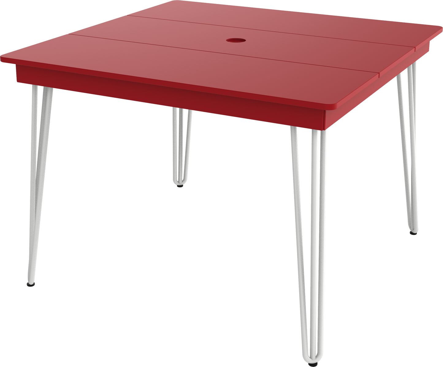 Seaside Casual Recycled Plastic HIP Square Dining Table - LEAD TIME TO SHIP 2 TO 4 WEEKS