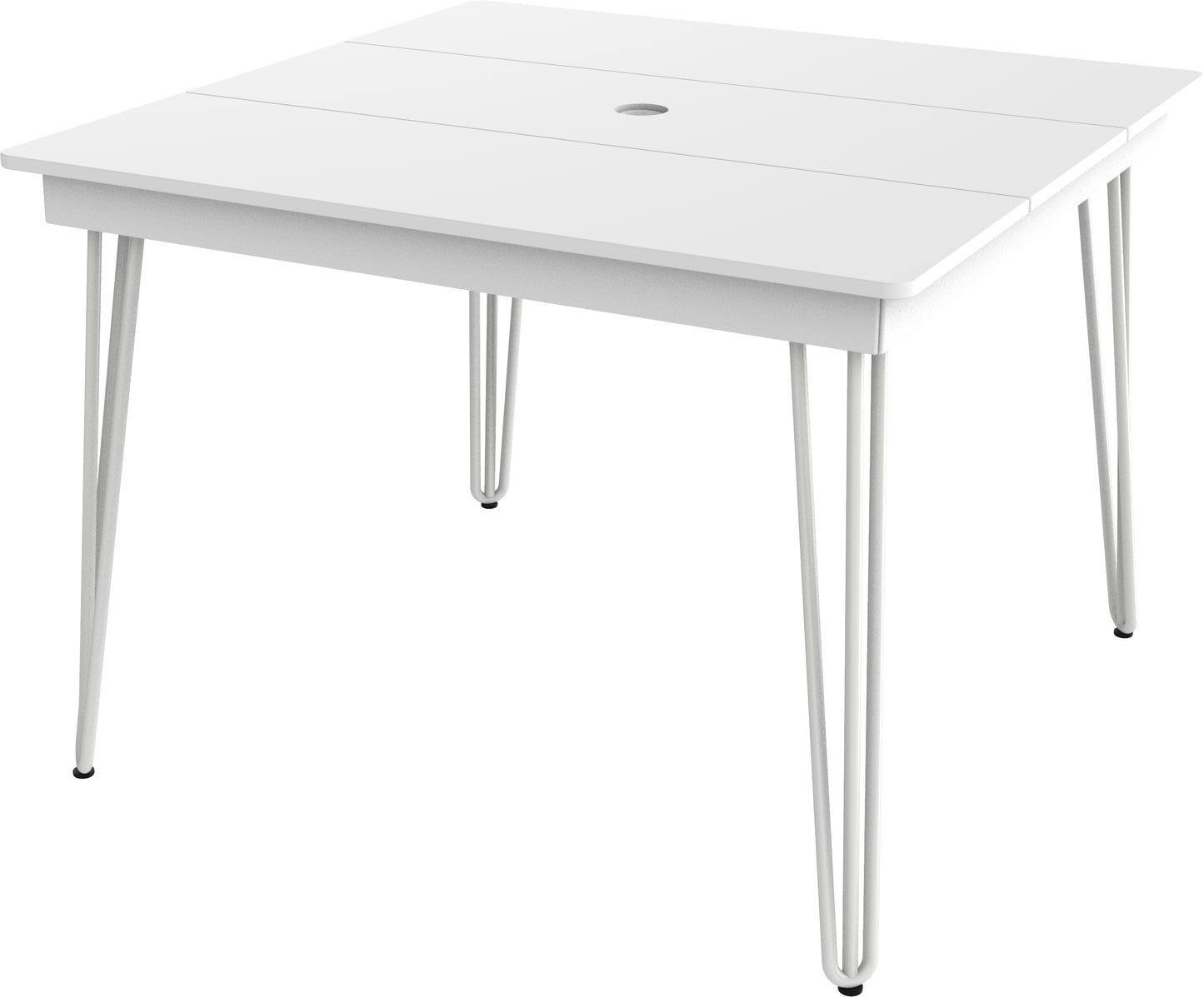Seaside Casual Recycled Plastic HIP Square Dining Table - LEAD TIME TO SHIP 2 TO 4 WEEKS