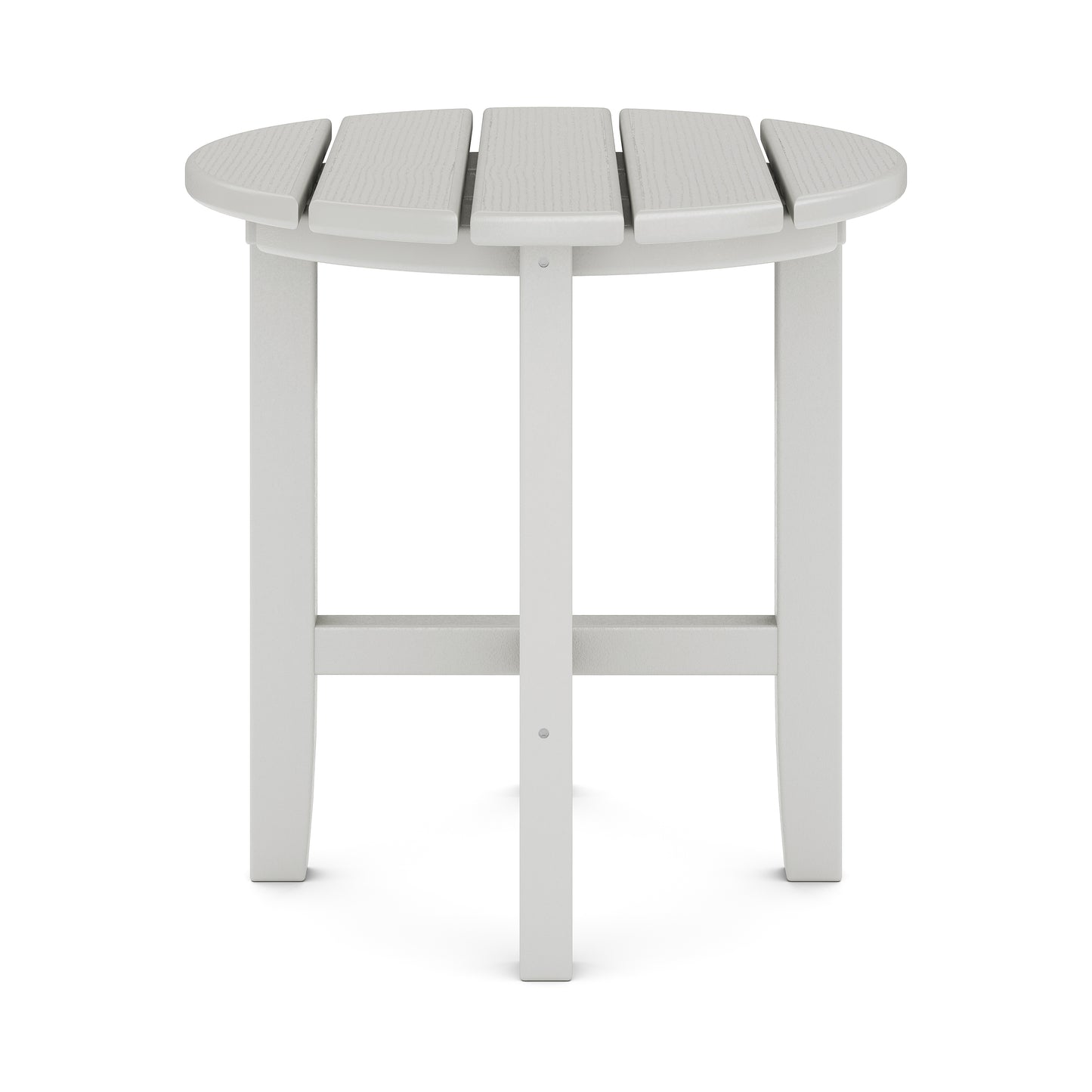Sopoly 18" Recycled Plastic Classic Round Side Table - LEAD TIME TO SHIP 5 BUSINESS DAYS OR LESS