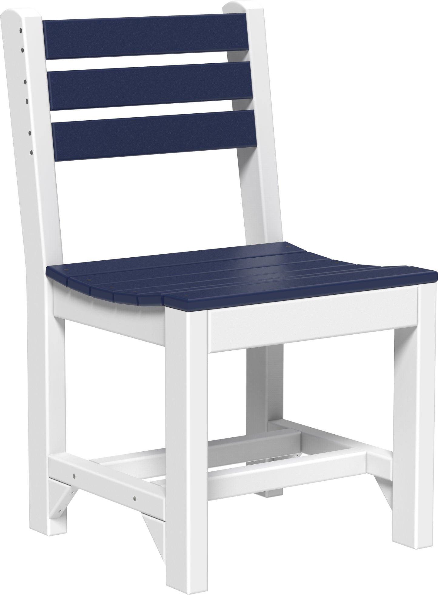 LuxCraft Recycled Plastic Island Side Chair (DINING HEIGHT) - LEAD TIME TO SHIP 3 TO 4 WEEKS