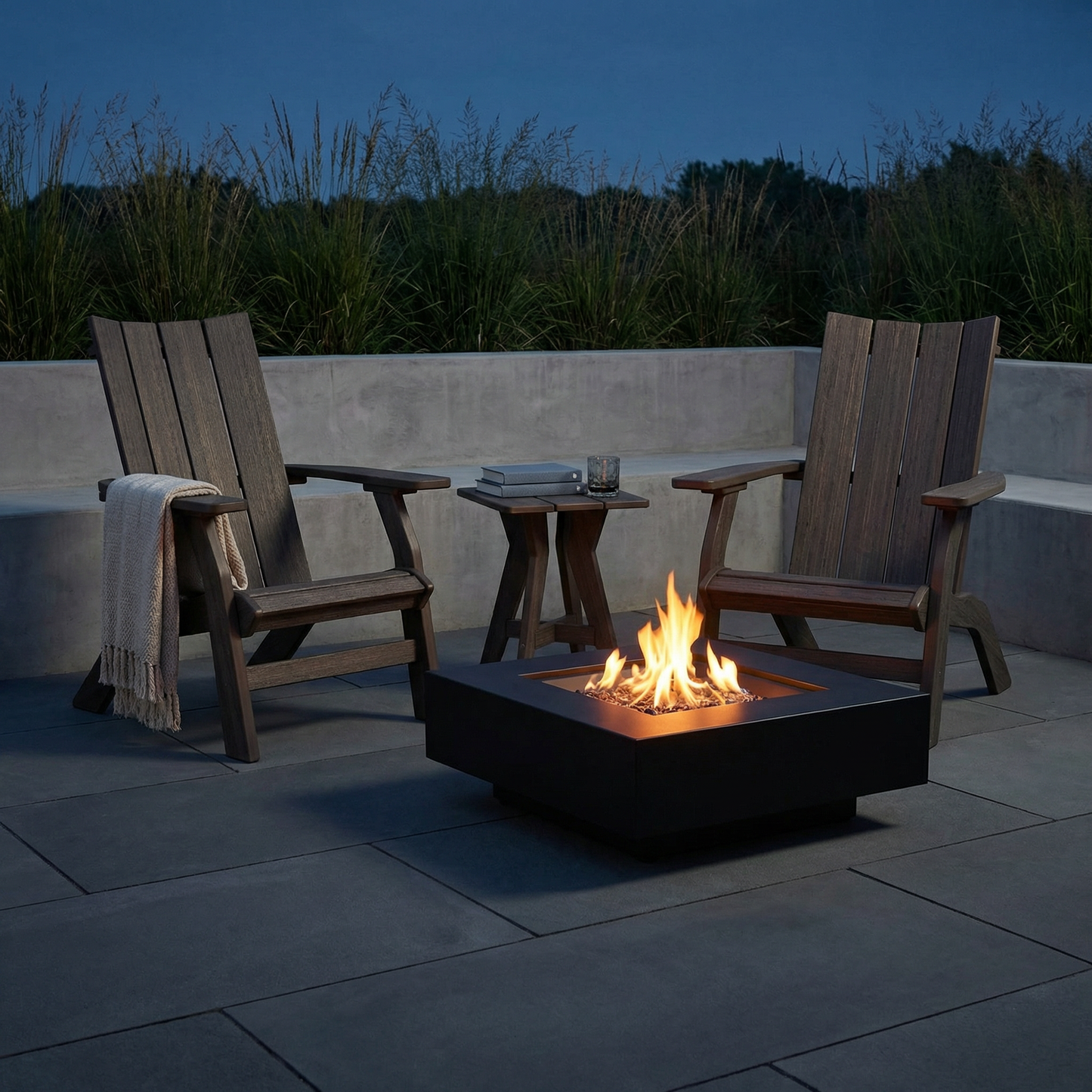 Beaver Dam Outdoor Island Raised Adirondack Chair - LEAD TIME TO SHIP 8 WEEKS OR LESS